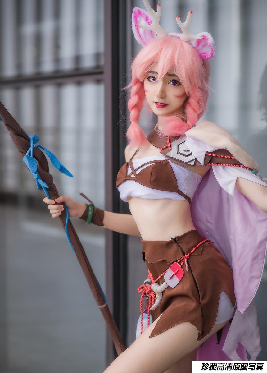 南桃Momoko NO.76 王者荣耀瑶第二部 [9P-9MB]