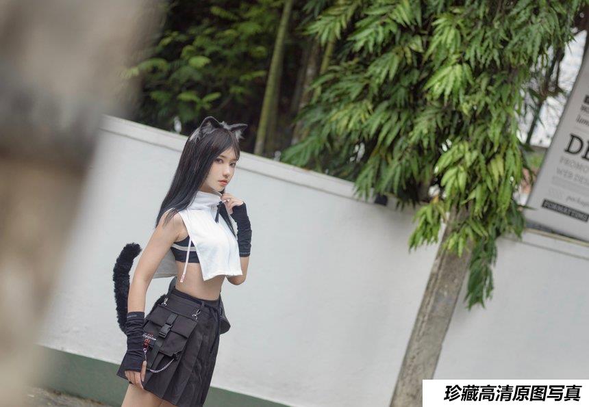 南桃Momoko NO.57 黑日常 [10P-16MB]