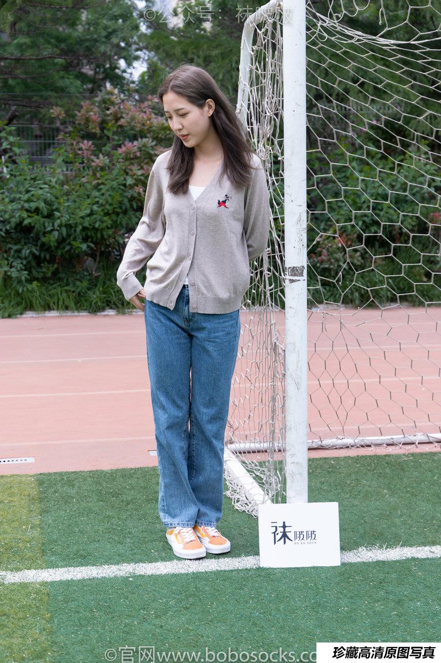 [BoBoSocks袜啵啵]NO.004 泡芙-vans帆布鞋、白棉袜、裸足[127P+1V／3.25GB]