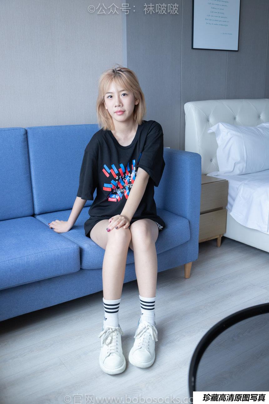 [BoBoSocks袜啵啵]NO.003 果冻-麦昆鞋、白色脏棉袜[133P+1V／5.97GB]