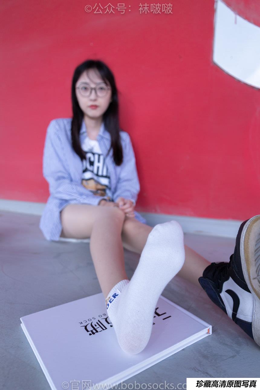 [BoBoSocks袜啵啵]NO.011 稚予-AJ、白色短棉袜、肉丝[139P+1V／3.47GB]