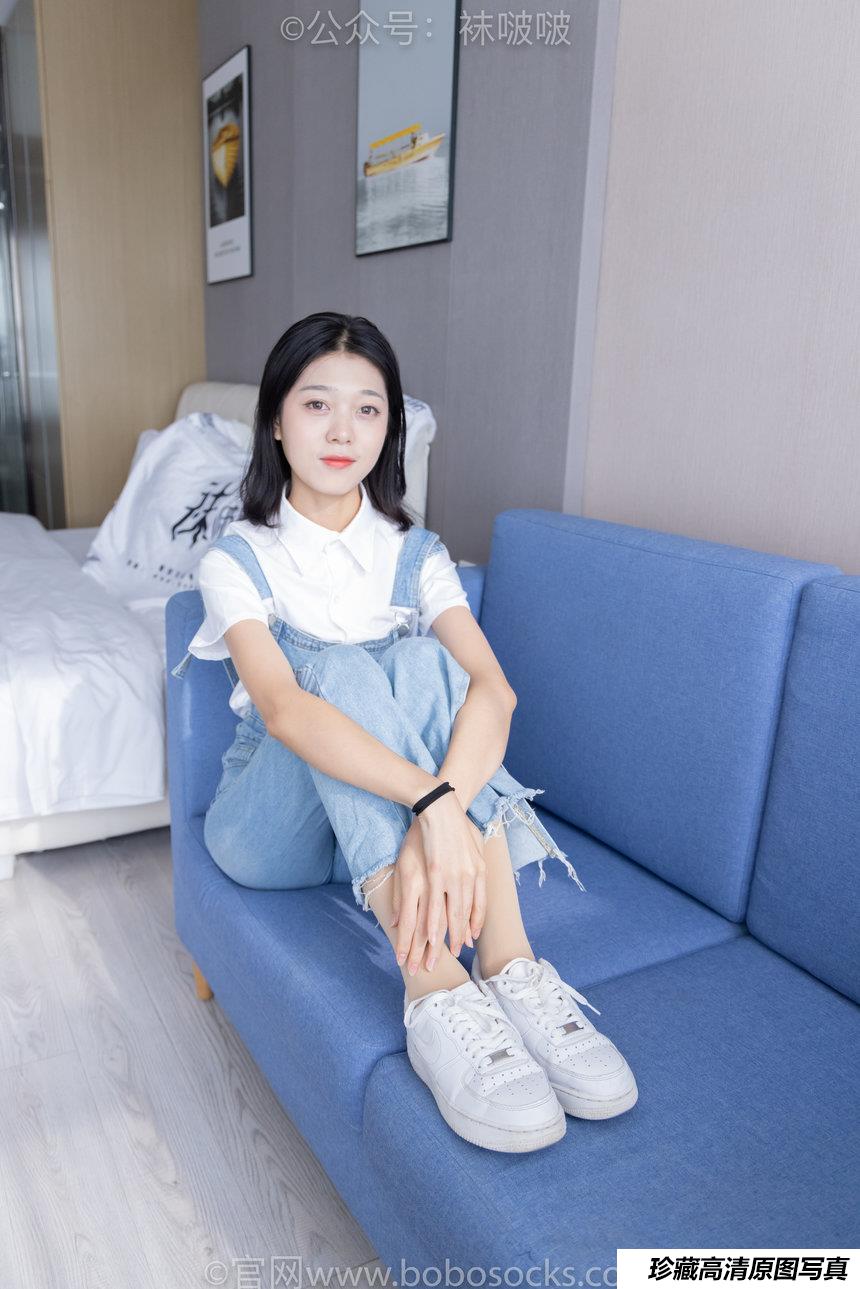 [BoBoSocks袜啵啵]NO.034 瑶瑶-空军一号板鞋、特旧厚肉丝[131P+1V／4.14GB]-绅士图