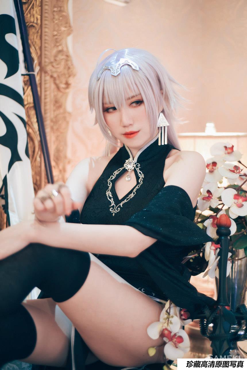 Sameki - NO.02 黑贞德 [63P-173MB]-绅士图
