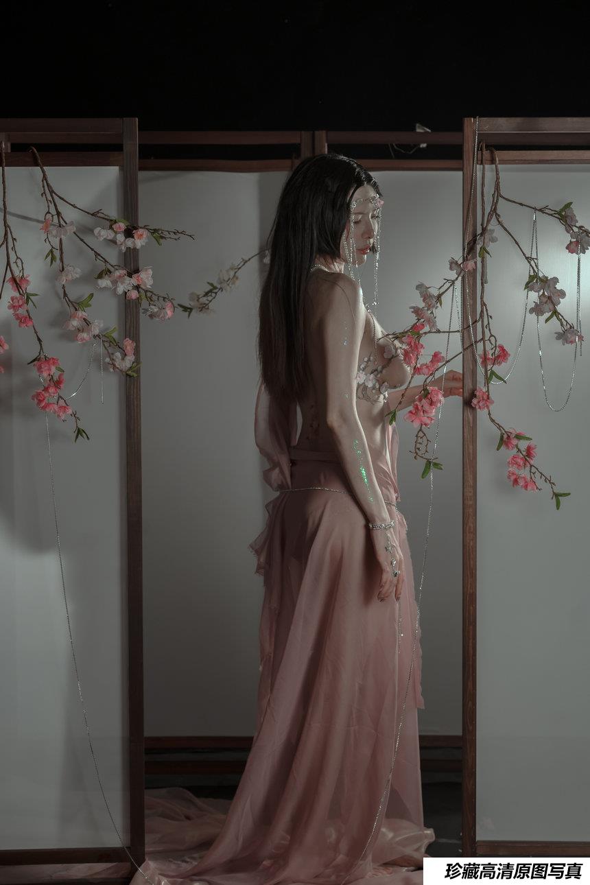 秋和柯基 - NO.60 粉 桃花神 [34P1V-639MB]