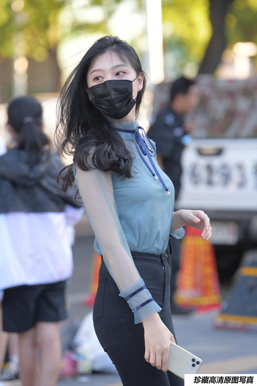 都市丽人黑色紧身牛仔裤【110P-2.56G】