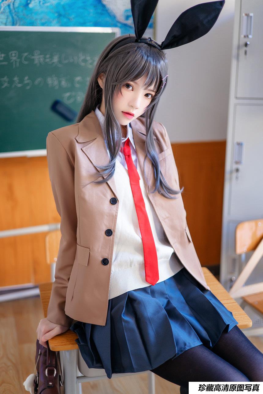 桜桃喵 - NO.119 麻衣学姐制服 [52P-482MB]-绅士图