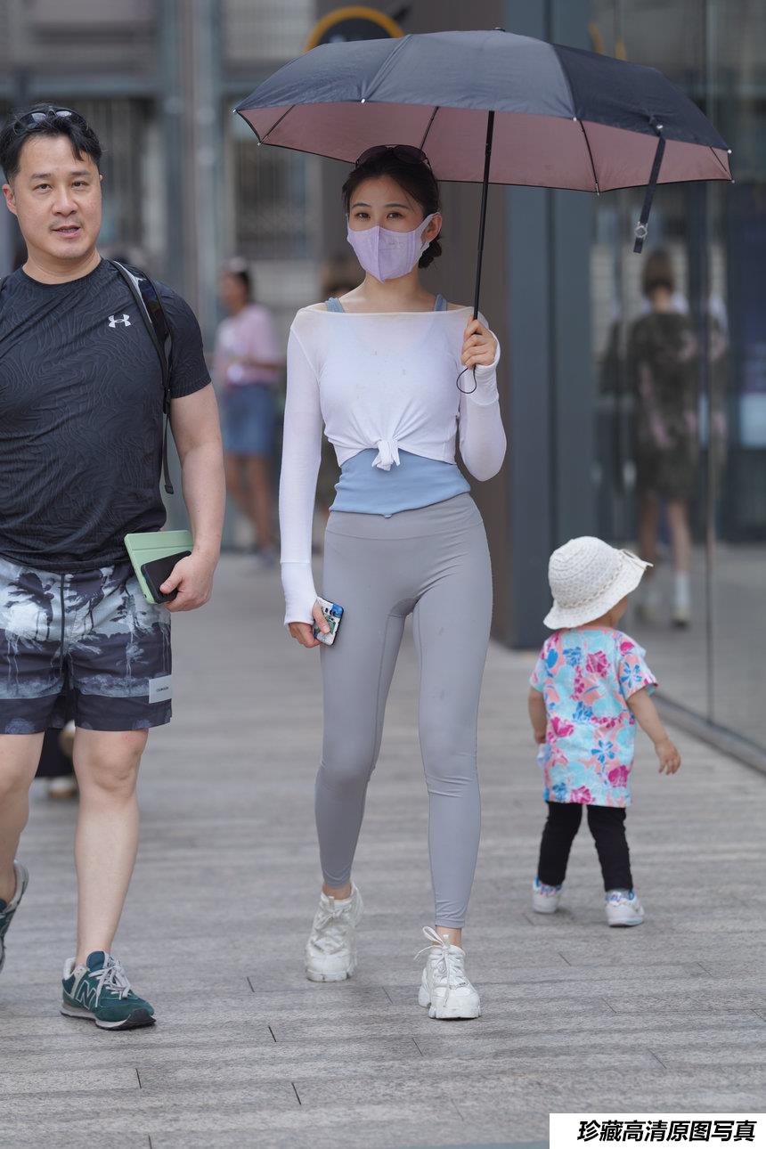 都市丽人街拍瑜伽裤【36P-469MB】