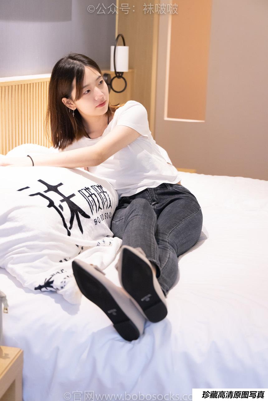 [BoBoSocks袜啵啵]NO.063 小甜豆-平底鞋、短肉丝[155P+1V／8.56GB]