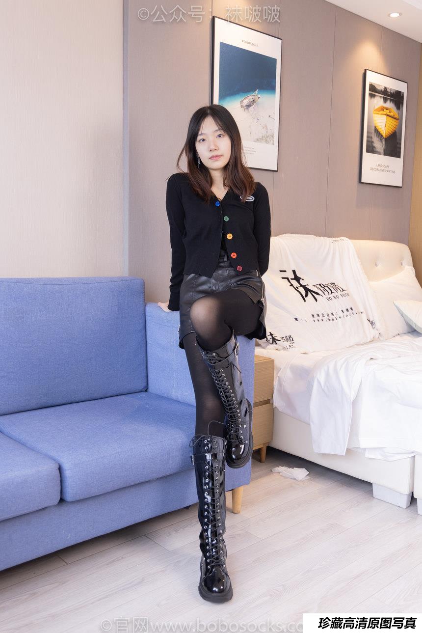 [BoBoSocks袜啵啵]NO.072 小甜豆-两双长靴、厚黑丝、厚肉丝[144P+1V／6.59GB]