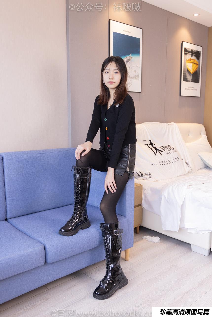 [BoBoSocks袜啵啵]NO.072 小甜豆-两双长靴、厚黑丝、厚肉丝[144P+1V／6.59GB]