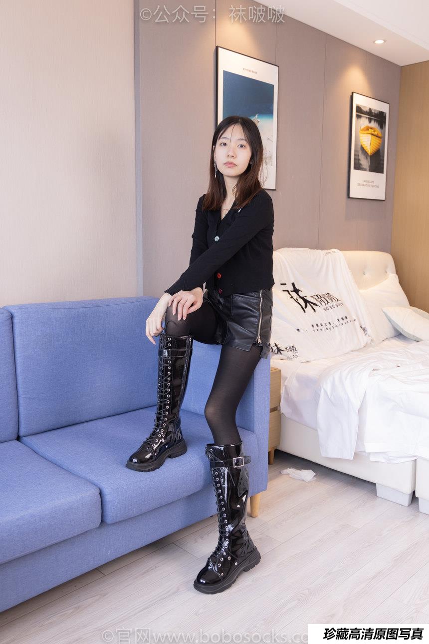 [BoBoSocks袜啵啵]NO.072 小甜豆-两双长靴、厚黑丝、厚肉丝[144P+1V／6.59GB]