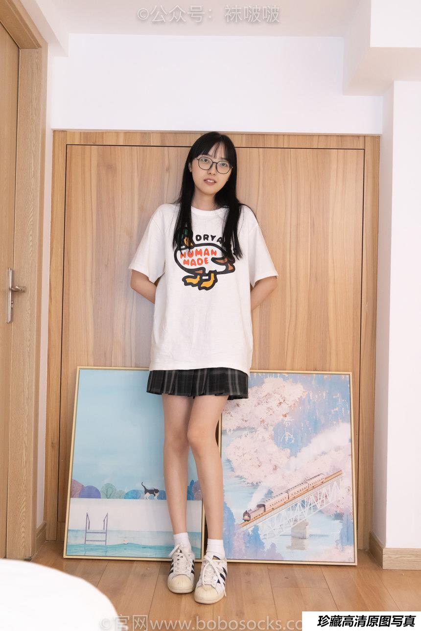 [BoBoSocks袜啵啵]NO.073 稚予-贝壳头、白棉袜、裸足[145P+1V／6.83GB]