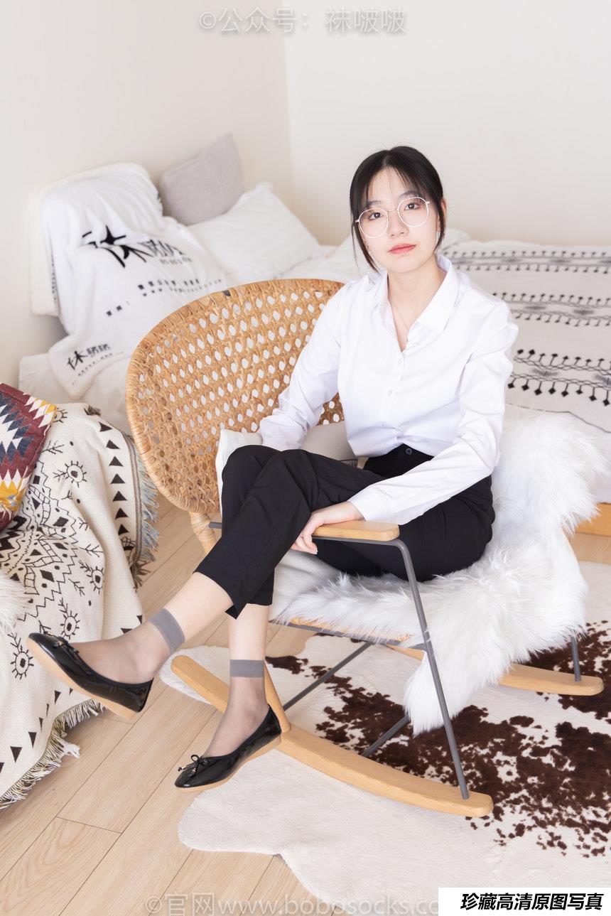 [BoBoSocks袜啵啵]NO.085 小甜豆-平底鞋、短灰丝、短肉丝[140P+1V／6.65GB]