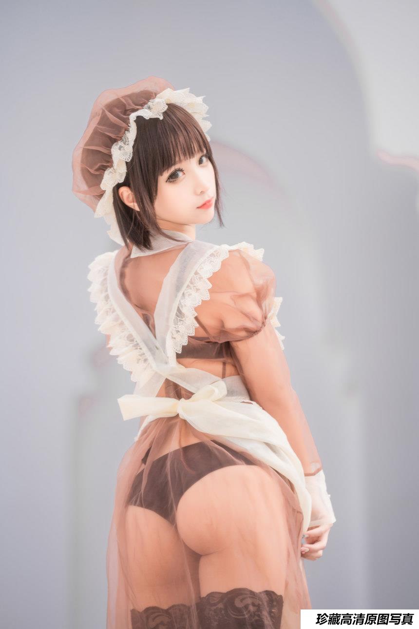 蠢沫沫 Vol.175 沫沫真爱版 室外女仆 [40P-560MB]